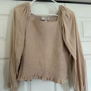 Loft Balloon sleeve blouse